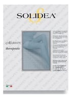 Calza Autoreggente Solidea Marilyn CCL2 PLUS Punta Aperta Nero M