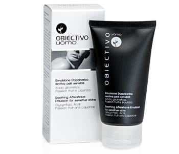 Emulsione dopobarba Obiectivo Uomo pelli sensibili 75ml