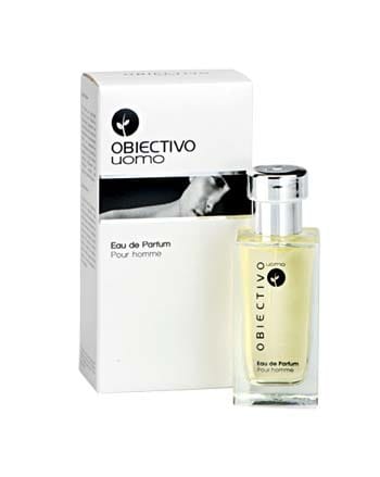 Eau de Parfum Obiectivo Uomo 50ml, fresca e legnosa