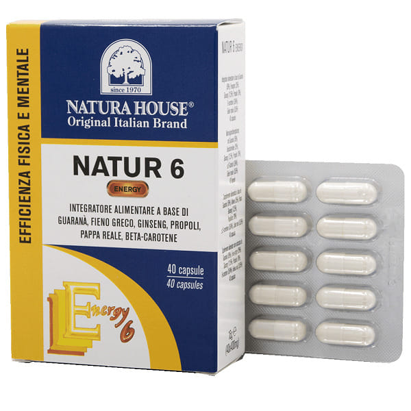 NH NATUR 6 ENERGY 40 CAPSULE