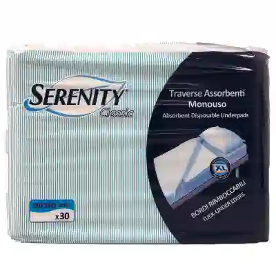 TRAVERSA SALVAMATERASSO SERENITY CLASSIC XL 80X180CM 30 PEZZI