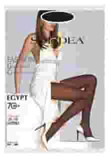 Collant Solidea Egypt 70 Jacquard Moka compressione 12/15 mmHg