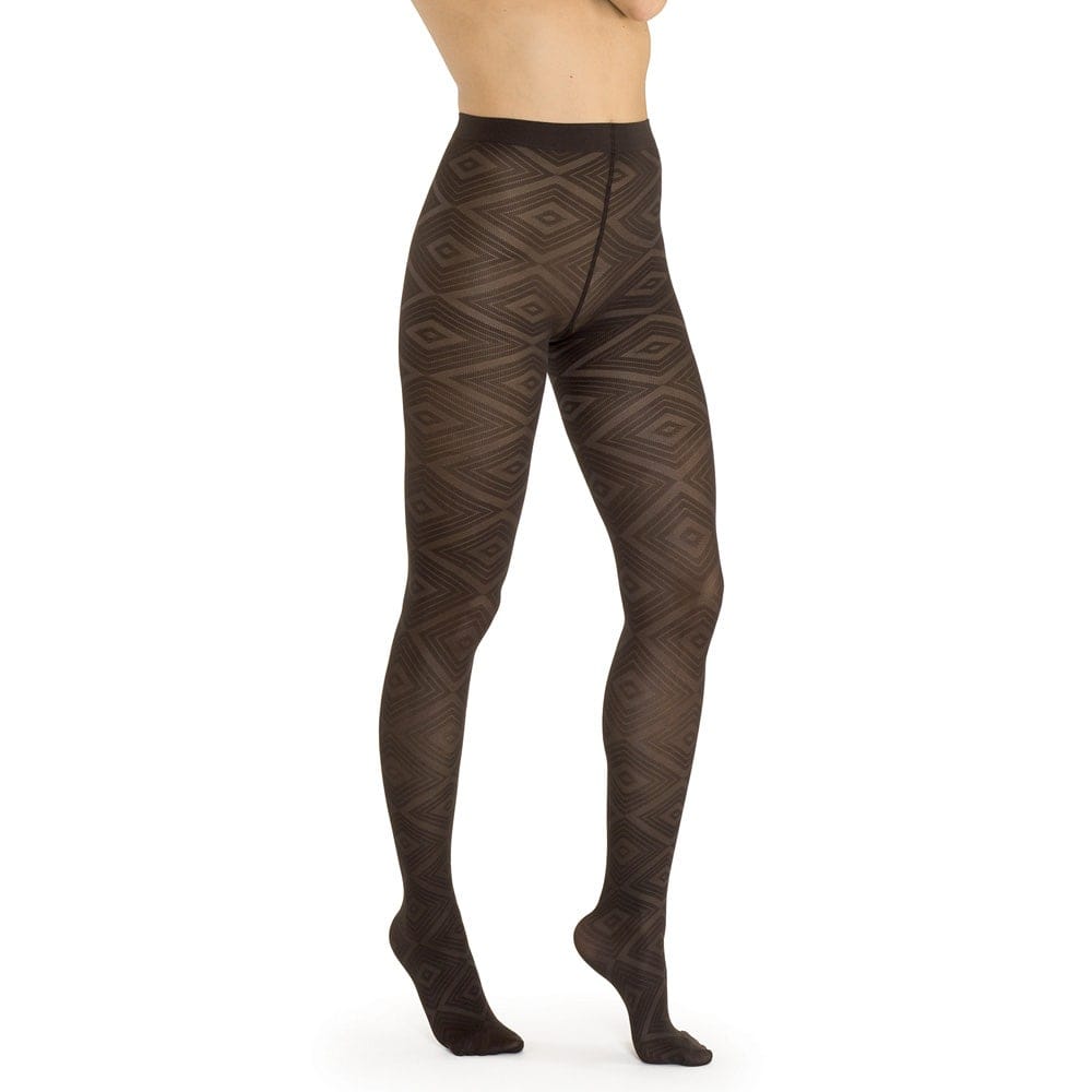 Collant Solidea Babylon 70 den a Rombi, Compressione Graduata