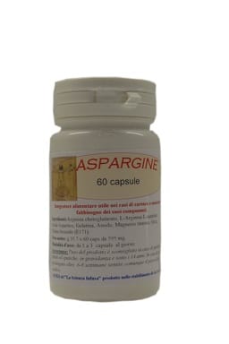 Integratore Aspargine Cap con Arginina, 60 capsule