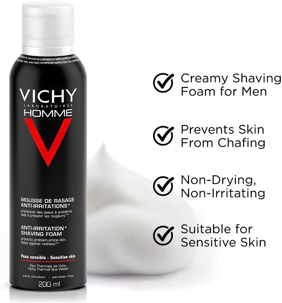 VICHY HOMME SCHIUMA DA BARBA 200 ML