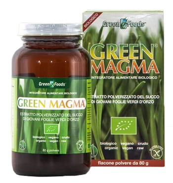Integratore Green Magma in polvere biologico, 80g