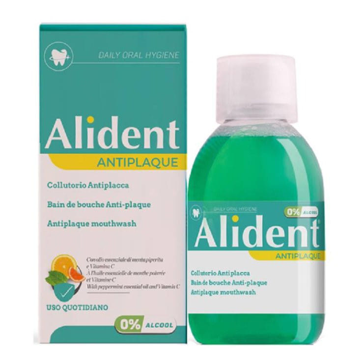 ALIDENT COLLUTORIO ANTIPLACCA CON ANTIBATTERICO 250 ML