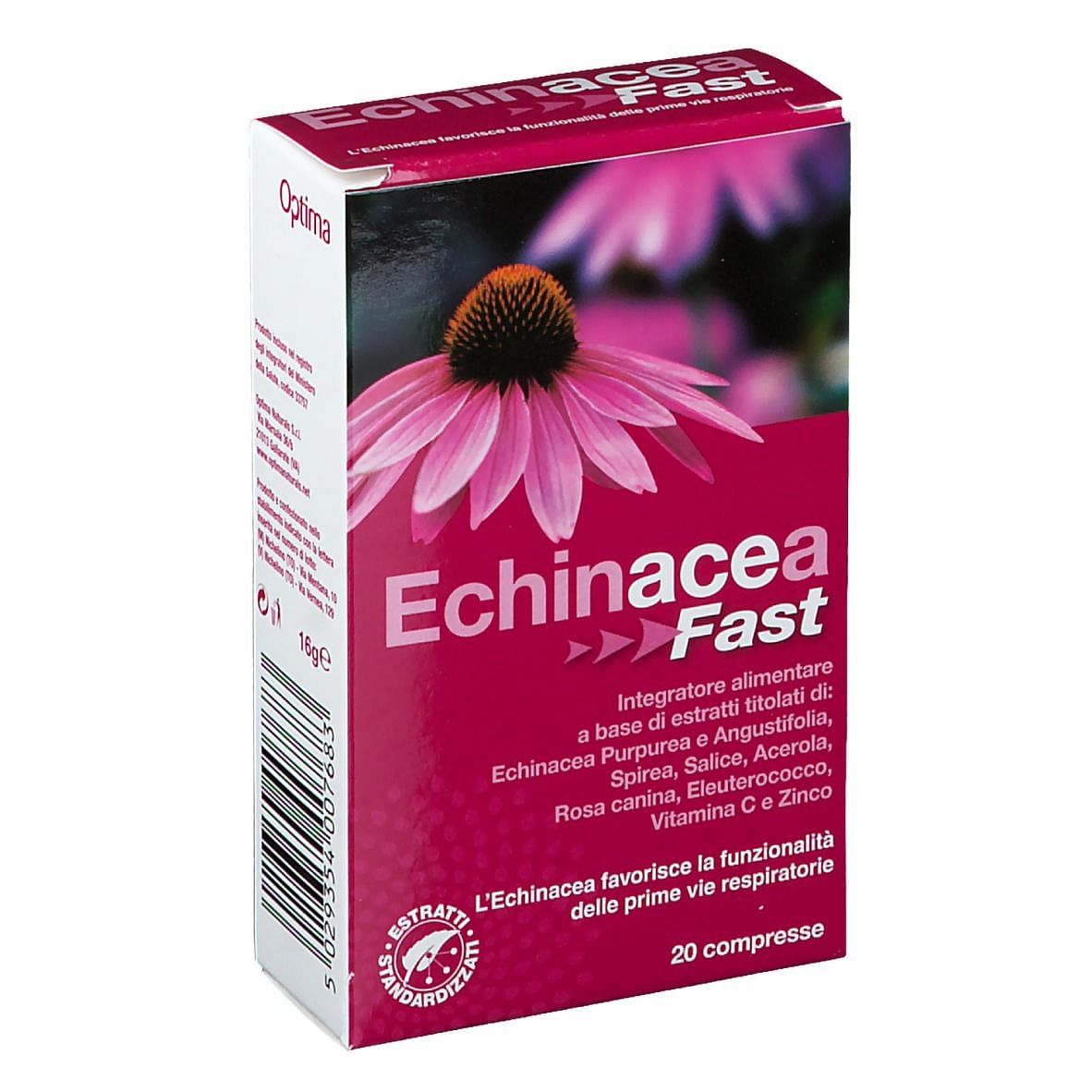 Echinacea Fast 20 Compresse 800 Mg