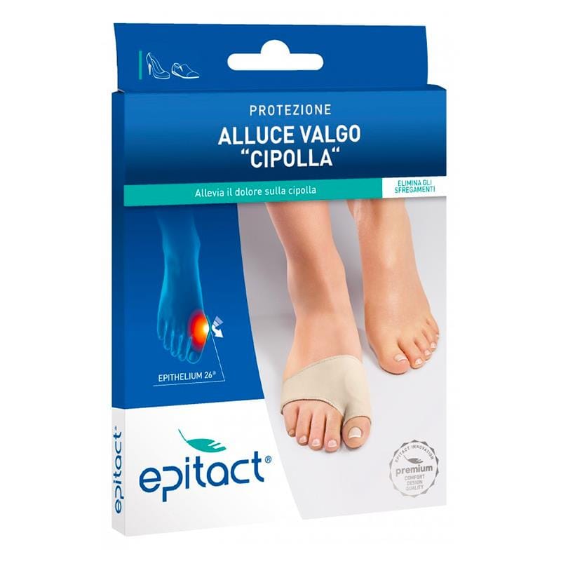 PROTEZIONE PER ALLUCE VALGO EPITACT IN GEL DI SILICONE EPITHELIUM 26 MISURA LARGE
