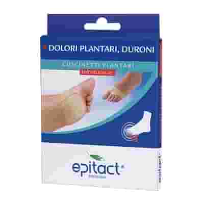 CUSCINETTO PLANTARE PER DOLORI PLANTARI EDURONI IN GEL DI SILICONE EPITHELIUM 26 EPITACT TAGLIA SMALL