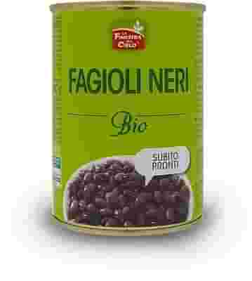 FAGIOLI NERI PRONTI BIO 400 G