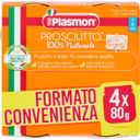 PLASMON OMOGENEIZZATO PROSCIUTTO COTTO 4 X 80 G