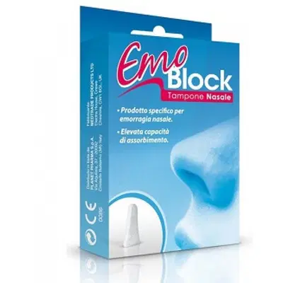 EMOBLOCK TAMPONE NASALE EMOBLOCK TAMPONE NASALE