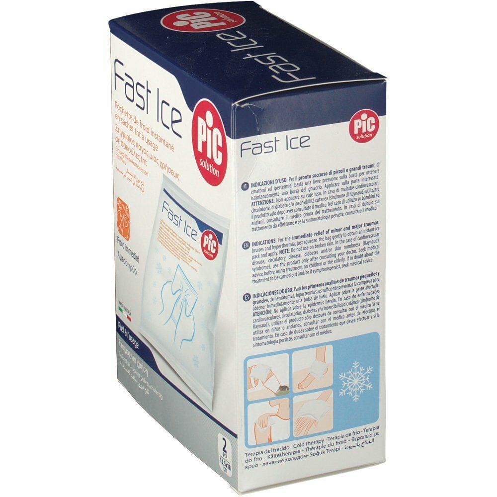 GHIACCIO INSTANTANEO PIC FAST ICE 2 PEZZI