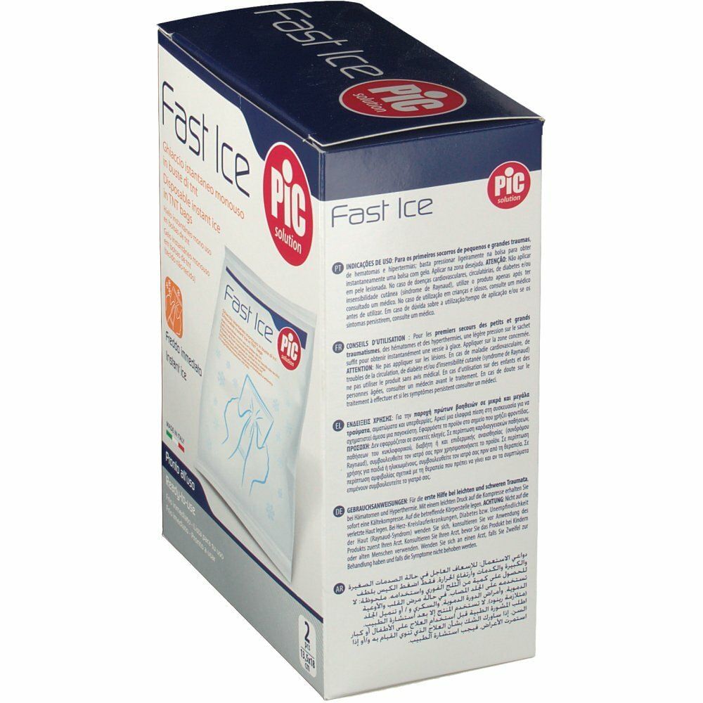 GHIACCIO INSTANTANEO PIC FAST ICE 2 PEZZI