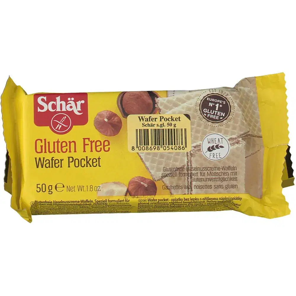 Schar Wafer Pocket Alla Nocciola 50 G