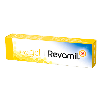 GEL A BASE DI MIELE STANDARDIZZATO E IRRADIATO A RAGGI GAMMA REVAMIL GEL PER GESTIONE ULCERE E INFEZIONI TUBO 18 G