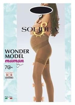 WONDER MODEL MAMAN 70 SHEER COLLANT GESTANTE SABBIA M