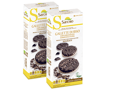 Gallette Riso Cioccolato Fondente 100 G