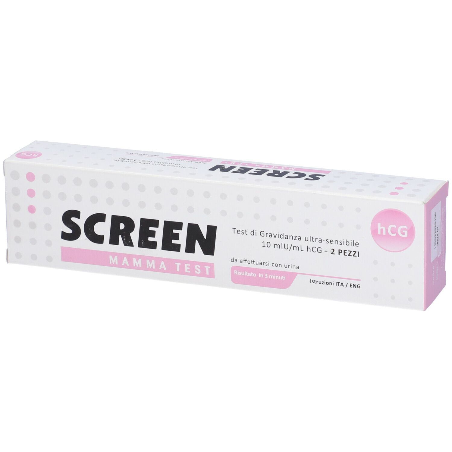SCREEN TEST ORMONE HCG GRAVIDANZA NELL'URINA SCREEN TEST HCG 2 PEZZI