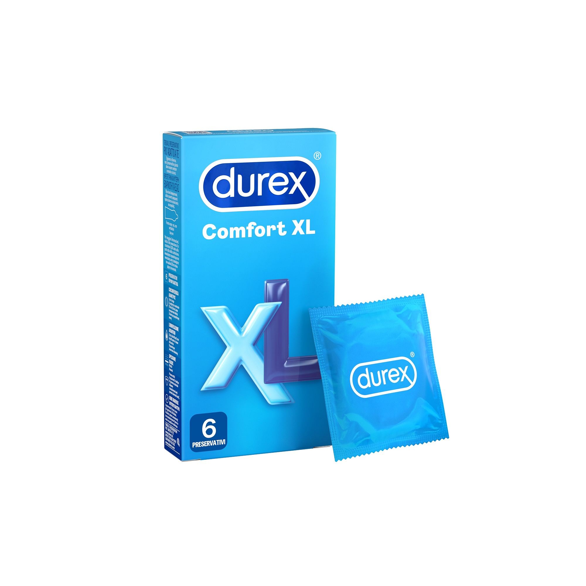 Profilattico Durex Comfort Xl 6 Pezzi