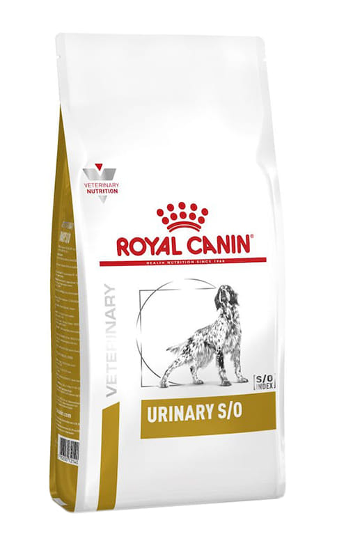 VETERINARY HEALTH NUTRITION DOG URINARY S/O 7,5 KG