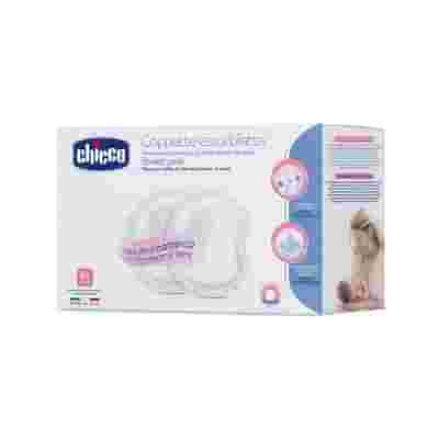 CHICCO COPPETTA ASSORBILATTE ANTIBATTERICA 60 PEZZI