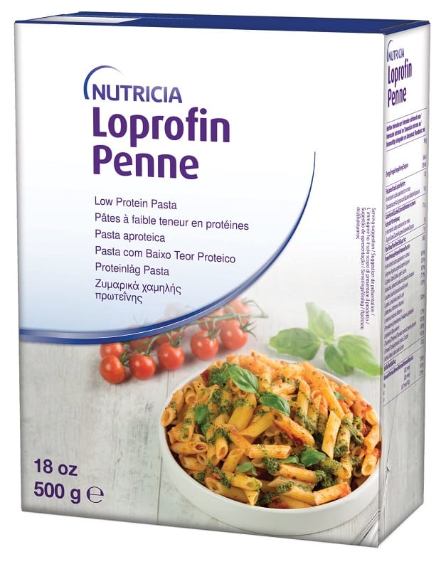 Loprofin Penne 500g pasta ipoproteica per diete speciali