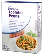 Loprofin Penne 500g pasta ipoproteica per diete speciali