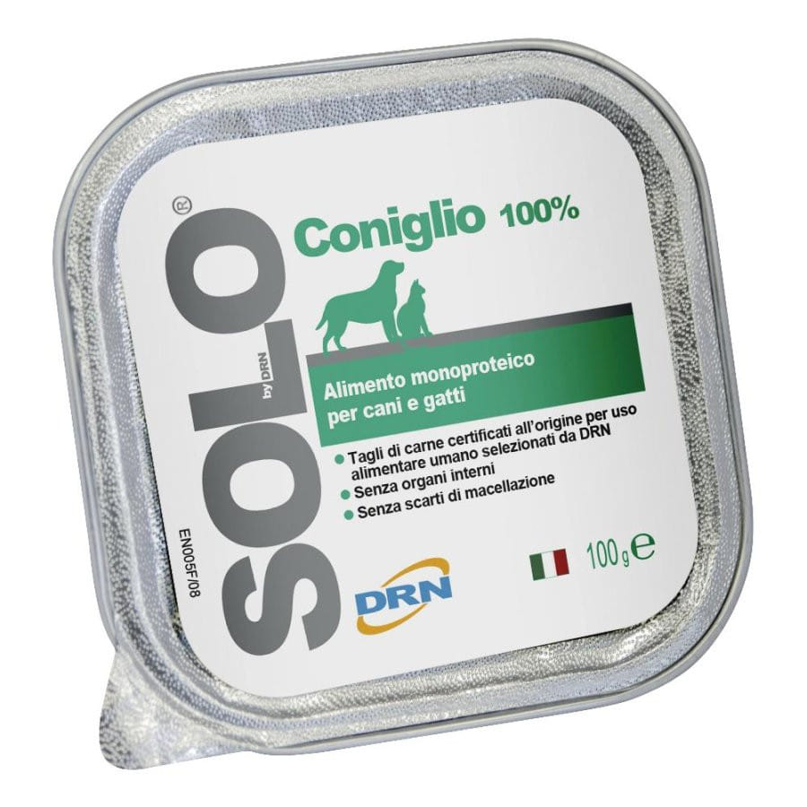 SOLO CONIGLIO CANI/GATTI 100 G