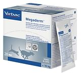 MEGADERM SUPPLEMENTO GATTI E CANI INFERIORI A 10 KG SCATOLA DA 32 SACCHETTI MONODOSE 4 ML