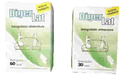 Integratore Digerlat con lattasi e probiotici, 60 capsule