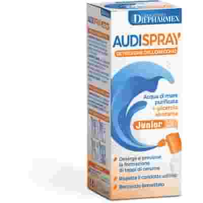 SOLUZIONE DI ACQUA DI MARE IPERTONICO AUDISPRAY JUNIOR IGIENE ORECCHIO SPRAY SENZA GAS 25 ML
