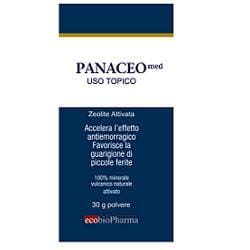 PANACEO MED POLVERE USO TOPICO 100% ZEOLITE ATTIVATA 30 G