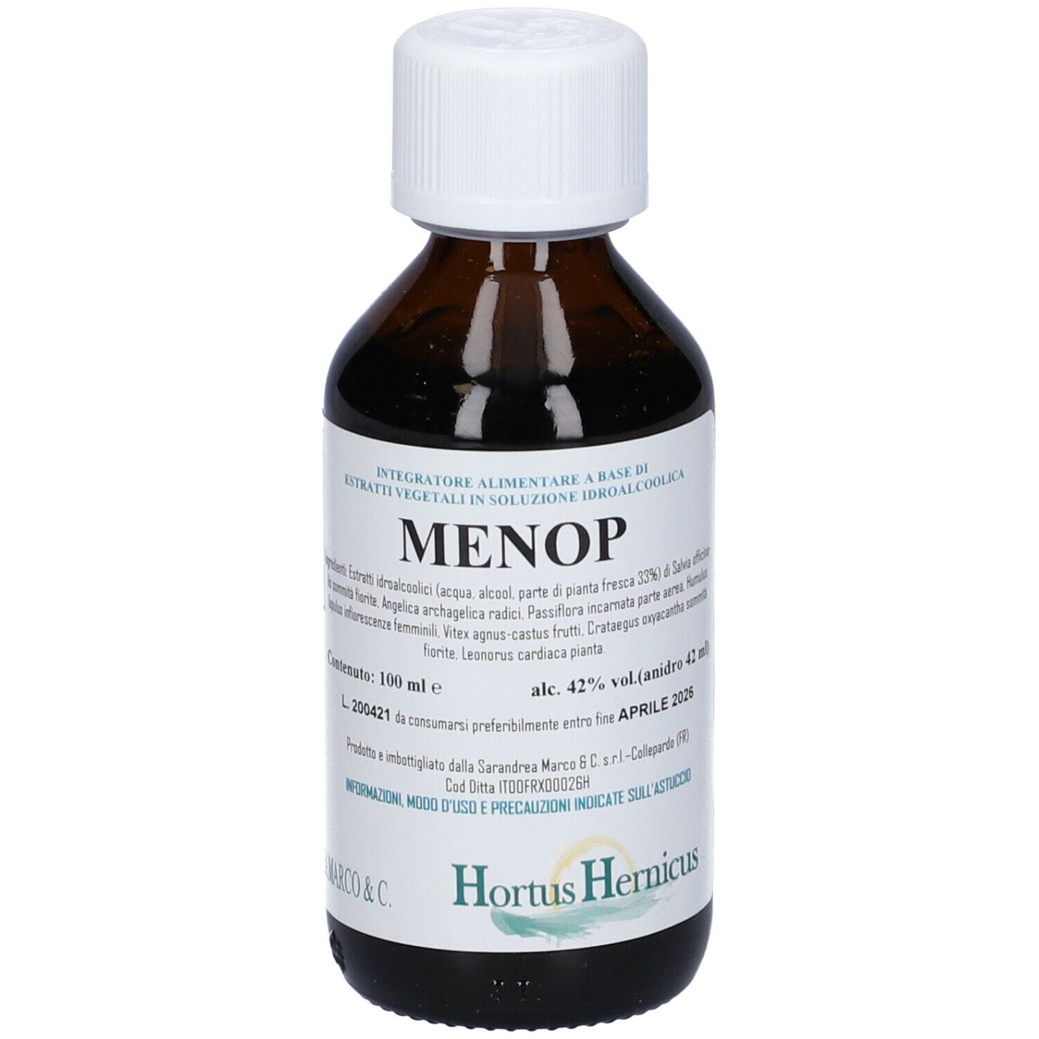 Menop Gocce, integratore per la menopausa 100ml