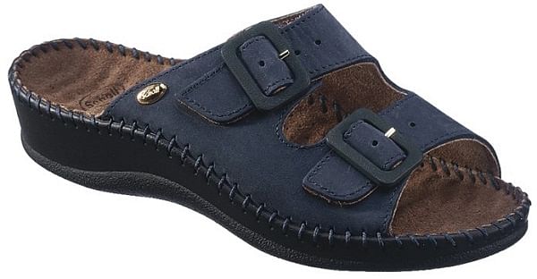 Weekend Nubuck Womens Massage Navy Blue 35