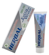 Dentifricio sbiancante Herbal Extra White con fluoro, 100ml