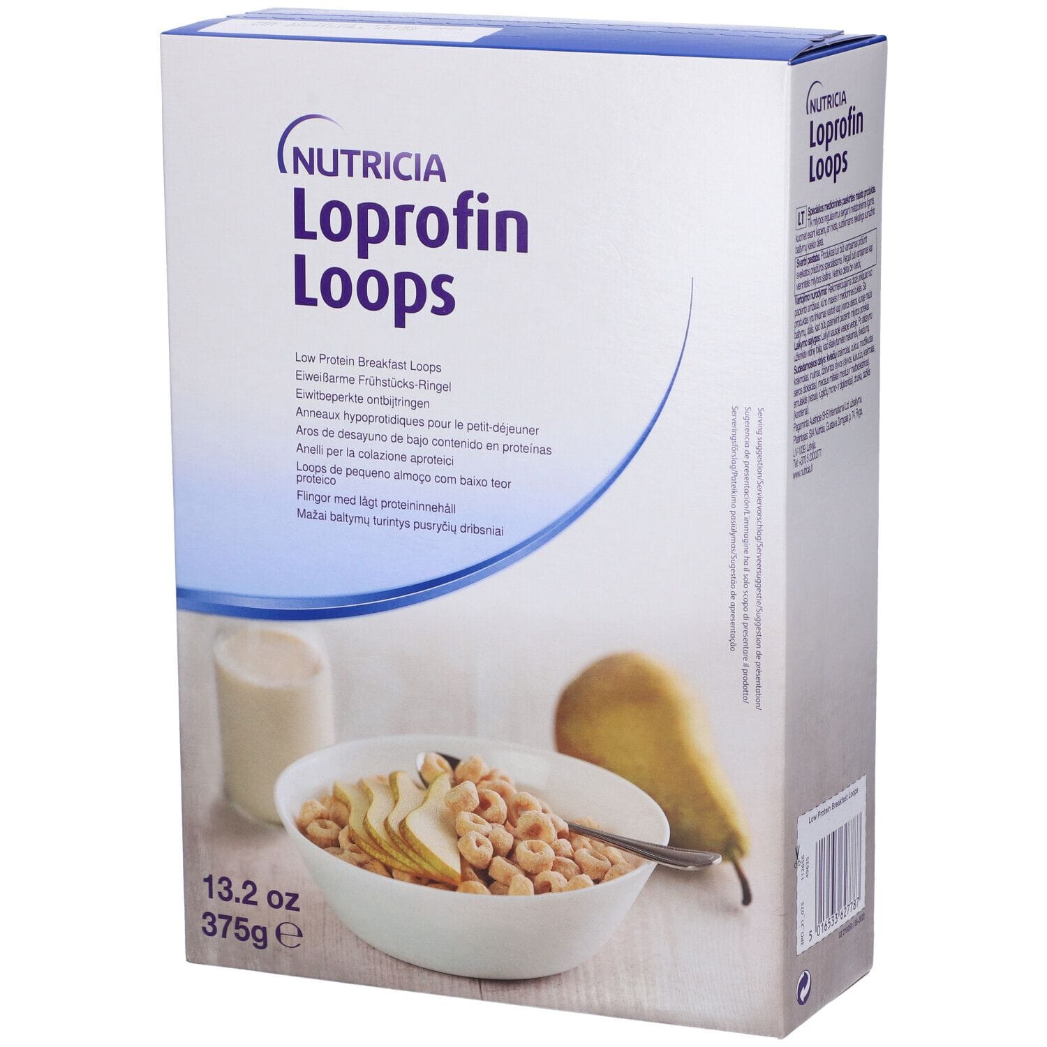 Cereali aproteici Loprofin Loops Nutricia, 375g