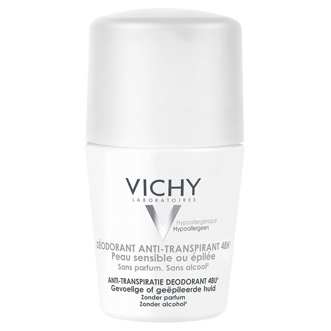 Vichy Deodorante Anti  Traspirante 48 H    Pelle Sensibile O Depilata 50 Ml