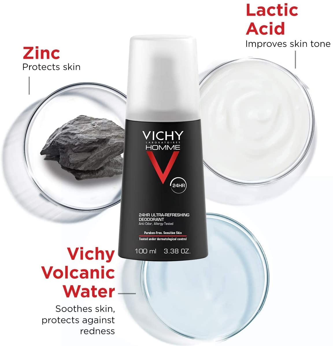 VICHY HOMME DEO VAPO 100 ML