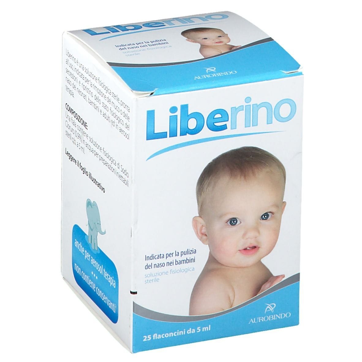 LIBERINO GOCCE NASALI 25 FLACONCINI 5 ML