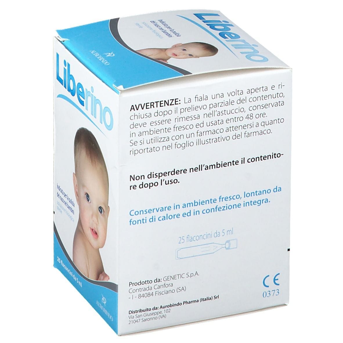 LIBERINO GOCCE NASALI 25 FLACONCINI 5 ML