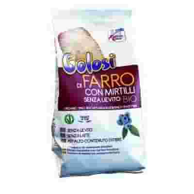 FSC I GOLOSI BISCOTTI DI FARRO E MIRTILLI BIO SENZA LIEVITO VEGAN SENZA LATTE 250 G