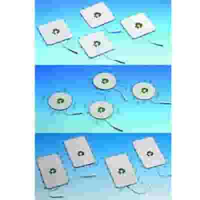 Elettrodi Tesmed quadrati 50x50mm, confezione da 4 pezzi
