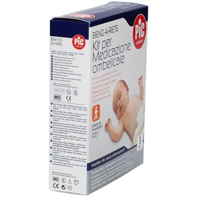 KIT MEDICAZIONE BENDA A RETE OMBELICALE KIT MEDICAZIONE BENDA A RETE OMBELICALE