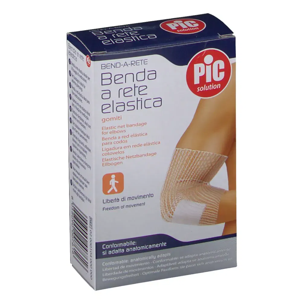 Bendaggio tubolare elastico PIC calibro 3 per il gomito