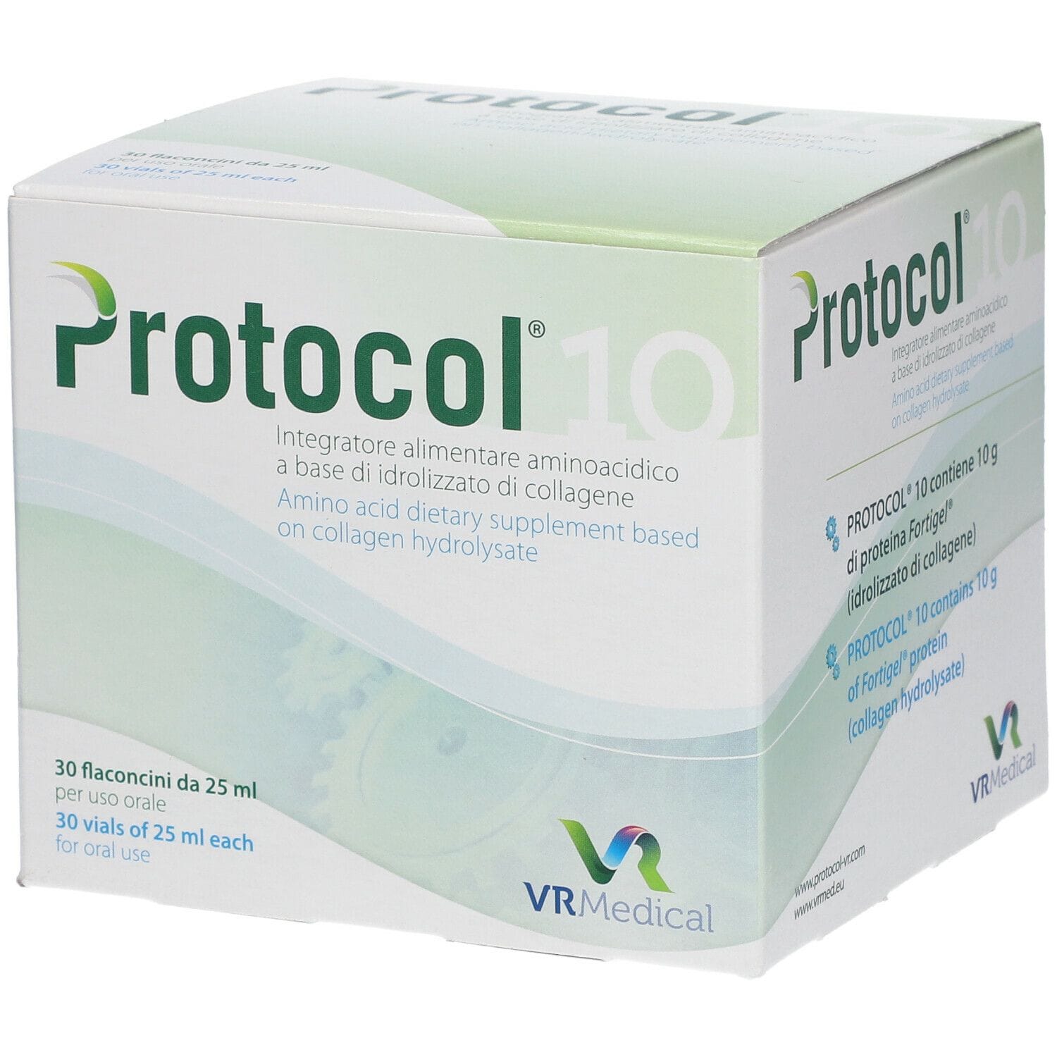 Integratore Protocol collagene antiage, 30 flaconcini 25ml