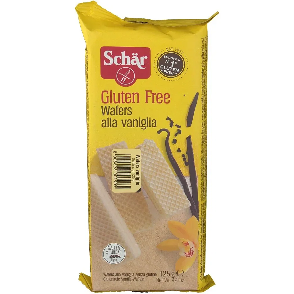 Schar Wafers Alla Vaniglia 125 G