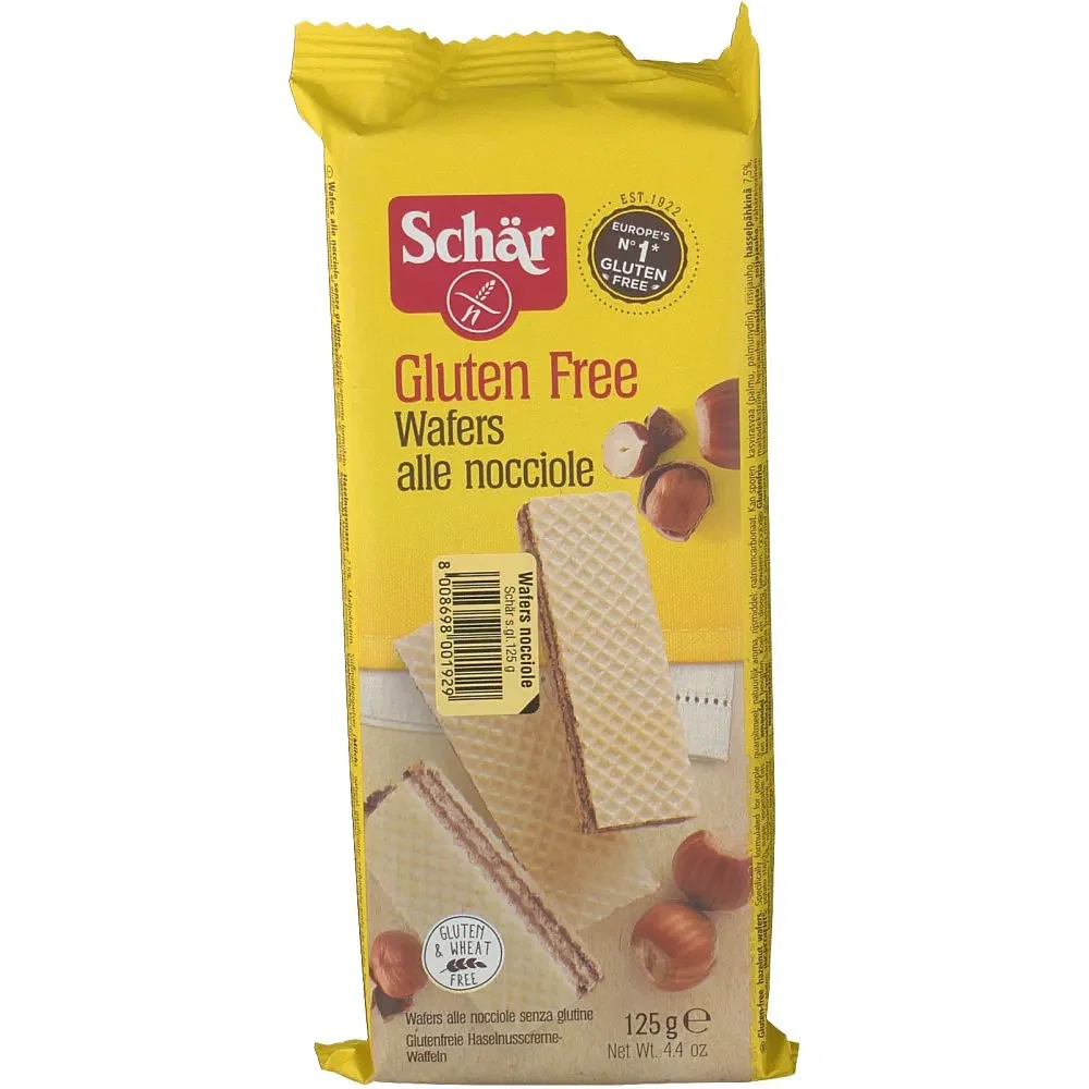 Schar Wafers Alle Nocciole 125 G