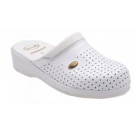 Scarpa Scholl Clog Backguard Unisex Bianco, taglia 41